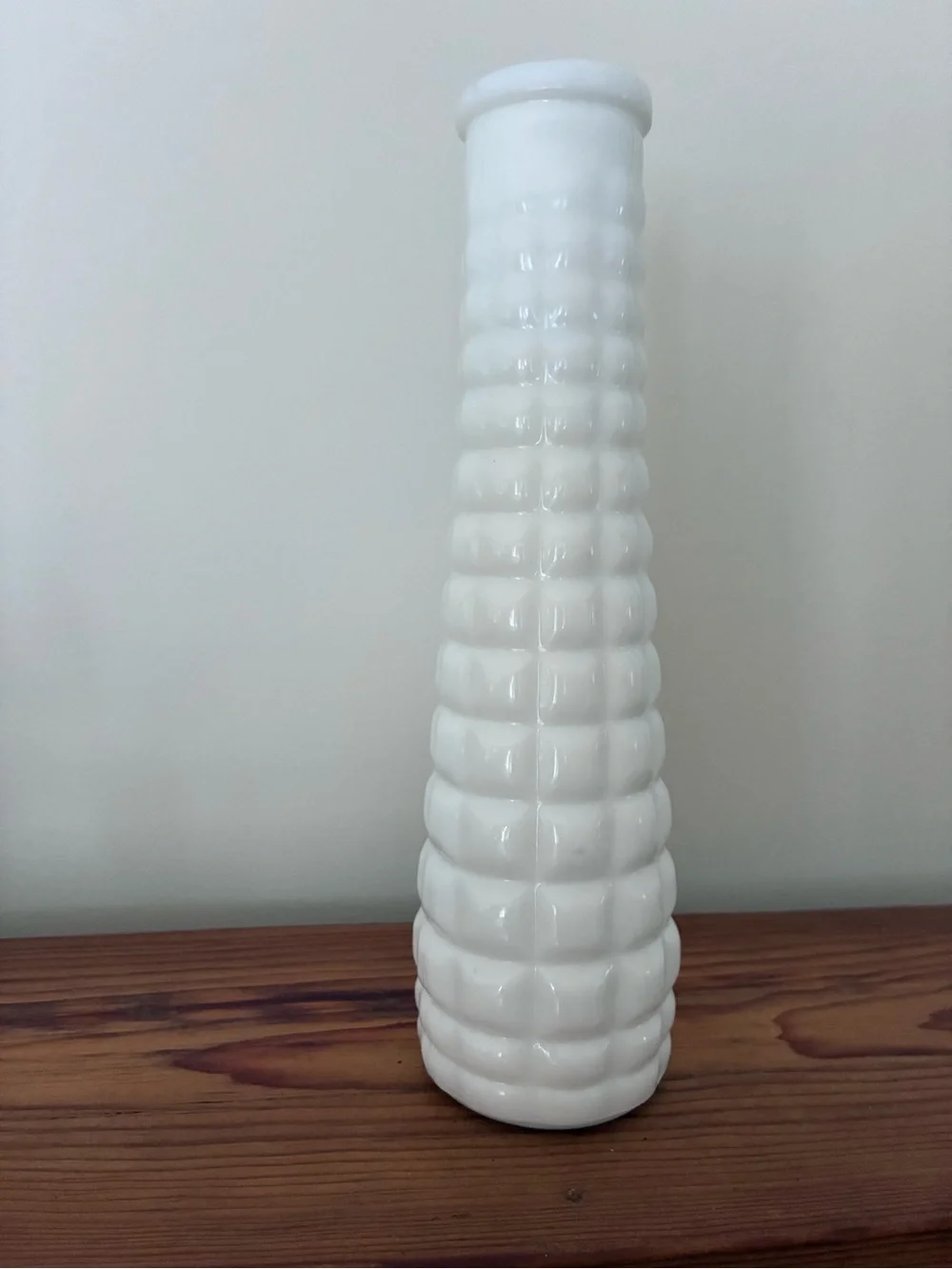 E.O.BRODY CO. MILK GLASS VASE
